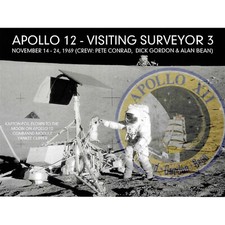 Apollo 12 flown artifact presentation
