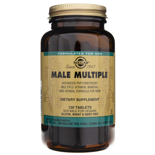 Solgar Male Multiple for Men, 120 Tablets - Picture 1 of 4