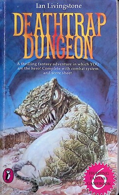 Fighting Fantasy 6 - Deathtrap Dungeon - 1./2. Edition - B-/B+/B