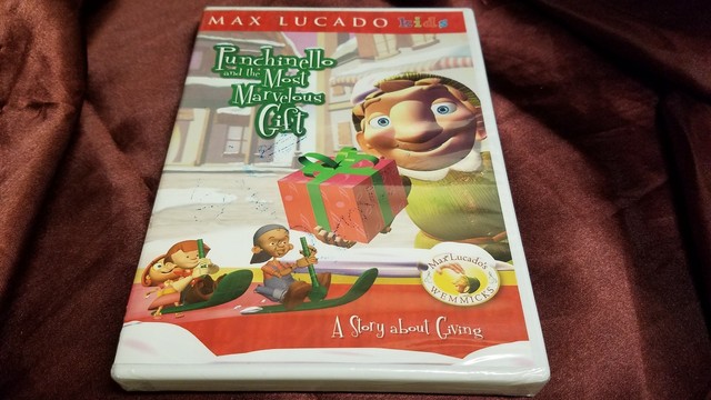 MAX LUCADO PUNCHINELLO AND THE MOST MARVELOUS GIFT DVD! New, ships ...