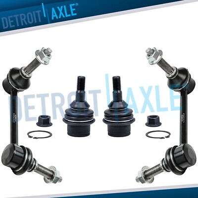 Both (2) Sway Bar Links + Lower Ball Joints for Grand Cherokee 3.0L 3.6L 5.7L