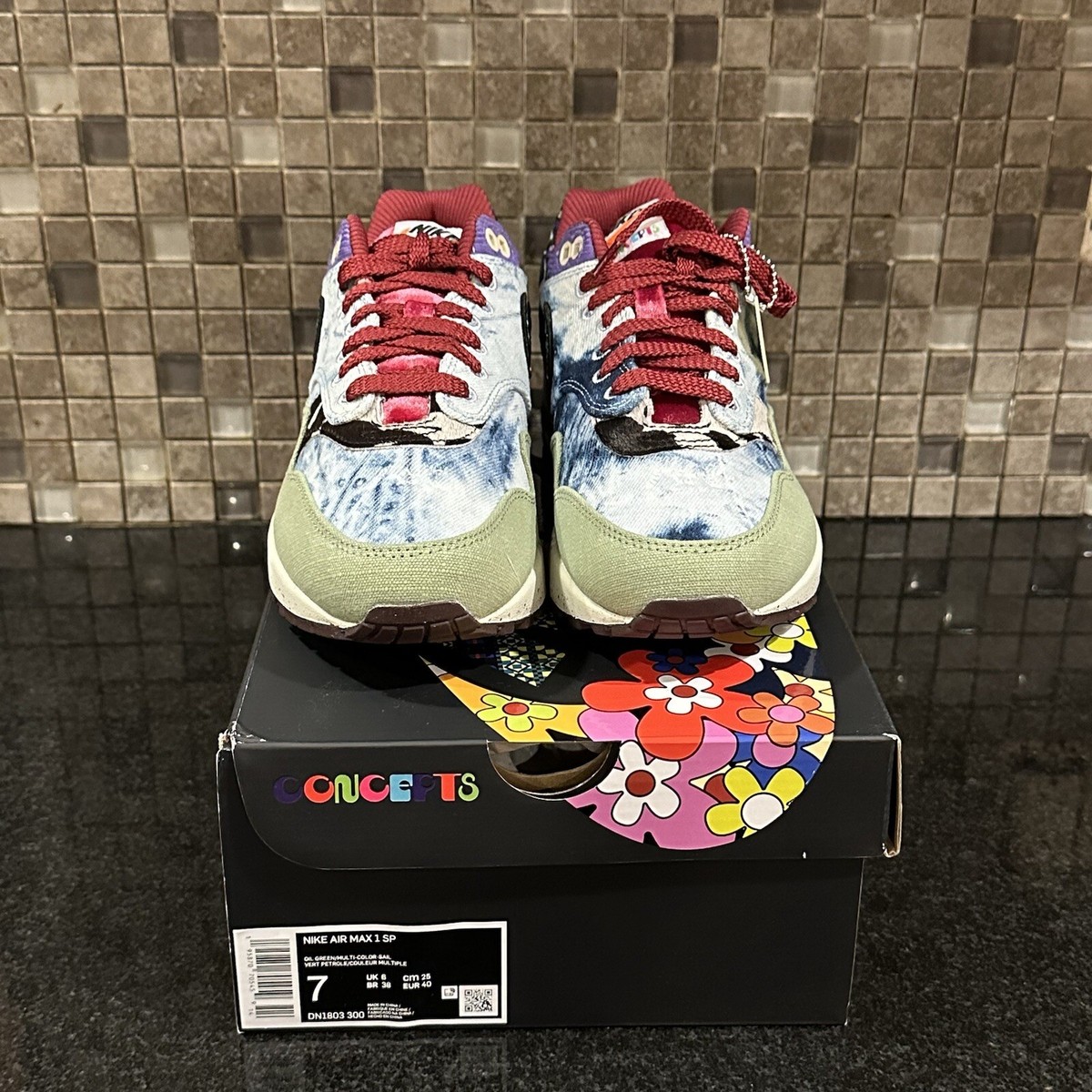 Size 7 - Nike Air Max 1 SP x Concepts Mellow 2022 DN1803-300 | eBay