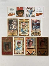 Phillies lot of Perma-Graphics - Schmidt, Rose, Carlton Lot of 9