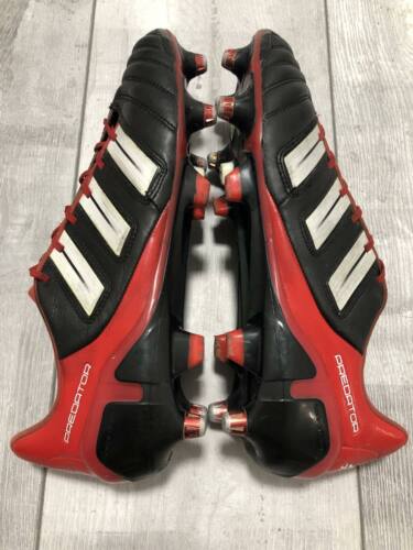 Adidas adipower Predator XTRX SG Red Black Soccer Boots Cleats US9 1/2 | eBay