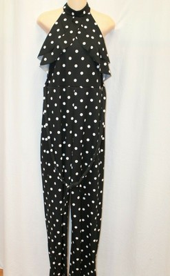 m and s polka dot jumpsuit