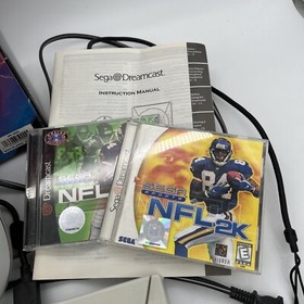 Sega Dreamcast System White Console HKT-3020 (NTSC) Tested CIB Bundle