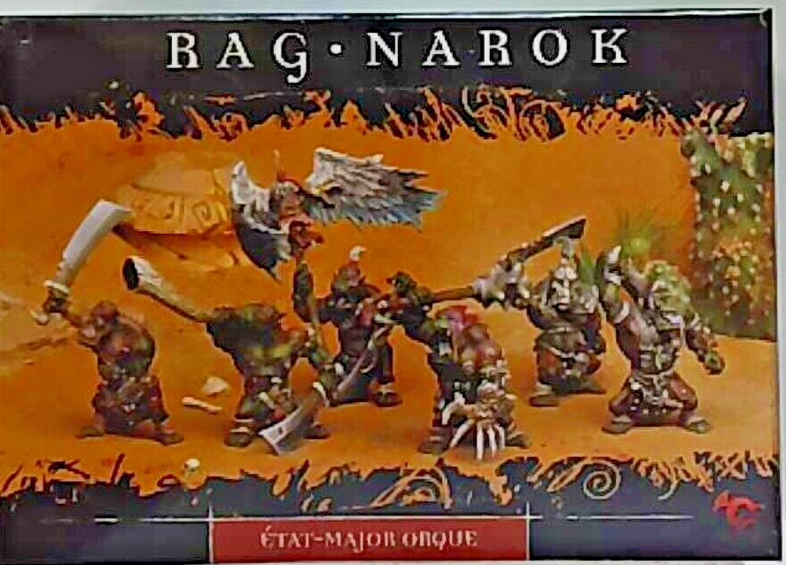 OOP RACKHAM/CONFRONTATION-ORC WAR STAFF BOX-spanish edition EUR 70,00 - FR