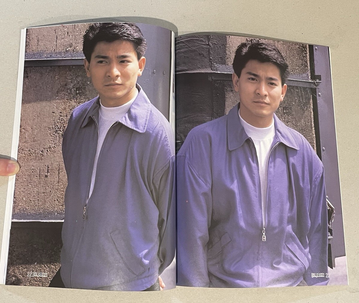 劉德華 偶像珍藏集 #3 Hong Kong Disc Jockey magazine on actor Andy