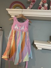 Cotton Kids Unicorn 100 Cotton Collectible 3T dress