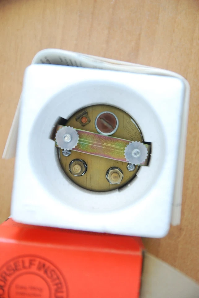 Nuevo de Lote Antiguo Veglia 60-0-60 amperímetro calibre Ferrari Alfa Romeo Fiat Lancia Foto 2 de 3