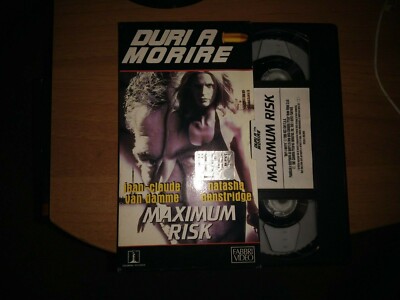 Maximum Risk VHS Kartoniert Jean Claude Van Damme Halskette Hart zum Sterben