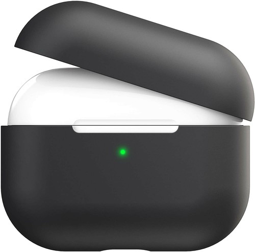AirPods Pro Case Cover Protective Silicone (Black) Proof Labs
