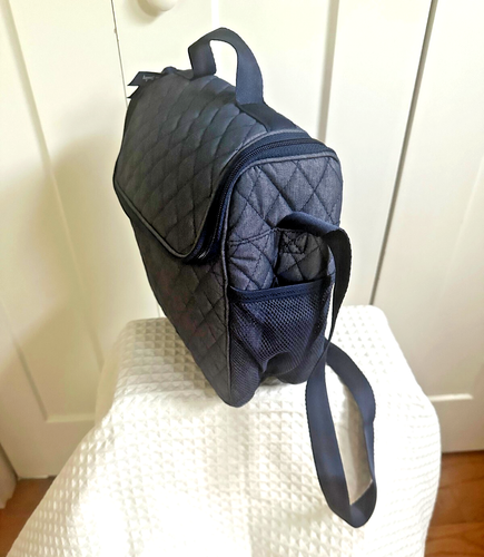 Vera Bradley Insulated Lunch Crossbody Bag in Moonlight Navy * gift - Picture 2 of 6