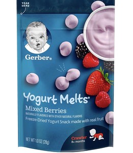 gerber yogurt pouches