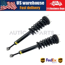 2X Front L R Shock Struts Assys For Maserati Ghibli RWD 2014-2019 670008896 3.0L