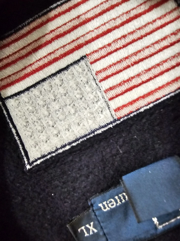 Suéter Polo Ralph Lauren EE. UU. 10 RLPC Big Pony Pullover 1/4 Cremallera 2010 Hombres XL Foto 2 de 4