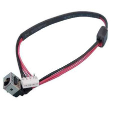 AC DC IN Power Jack Socket Cable Harness for Toshiba Satellite L450 L450D Series