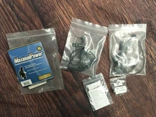 Set Of 2 MaximalPower Two Way Radio Surveillance Headpieces For 3.5 Plug NIP