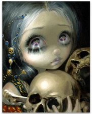 Strangeling Ossuary The Collector-11x14 Unframed Art Print Poster-Decor and Gift