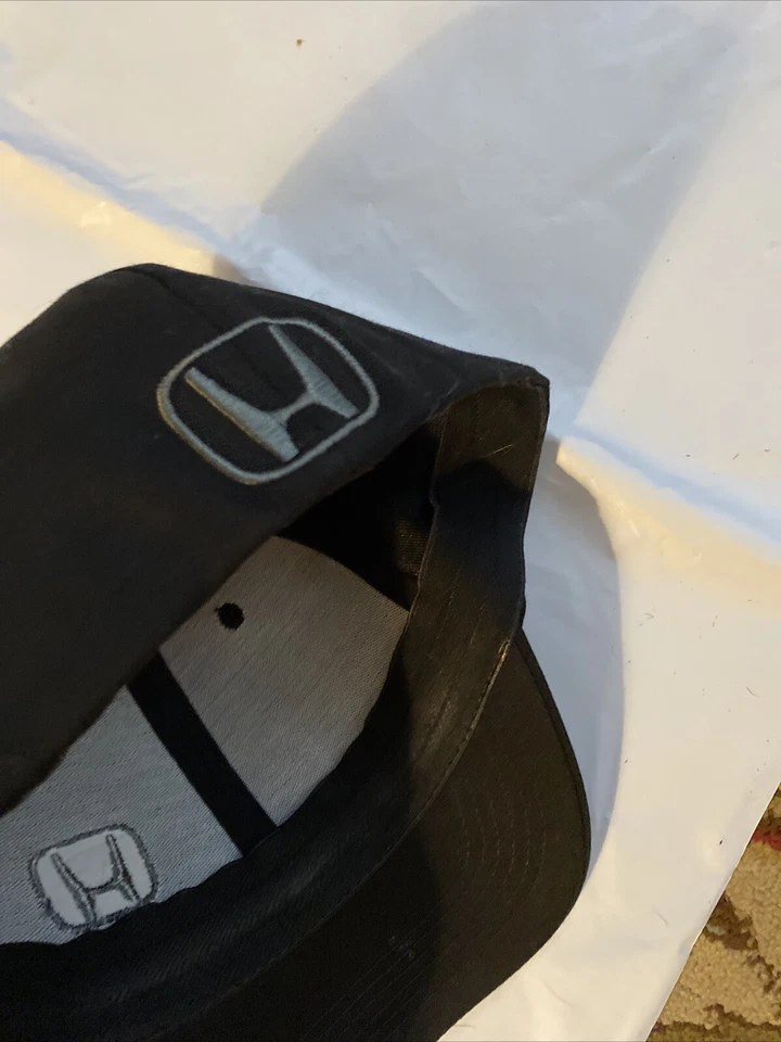 Genuine OEM Honda Lifestyle Collection Black Side Visor Logo Hat Cap - Image 4 of 4
