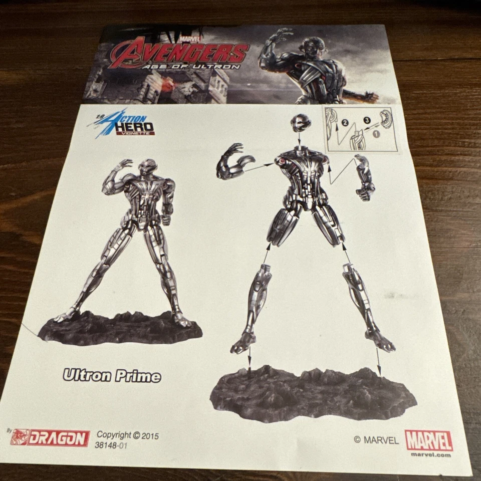 Marvel Avengers Age Of Ultron Prime Model Kit 1:9 Scale Action Hero Vignette - Image 3 of 4