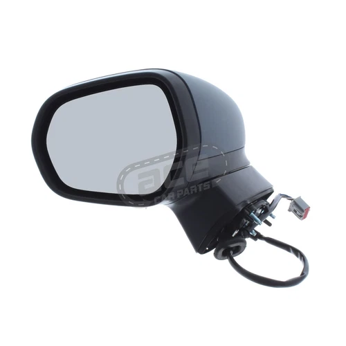 Electric Wing Door Mirror Ford Fiesta Mk8 2017-2024 Primed Cover Left Hand Side