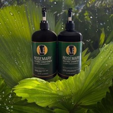 Rosemary Tea Tree Shampoo  Conditioner Set For All Hair Types, Men  Women