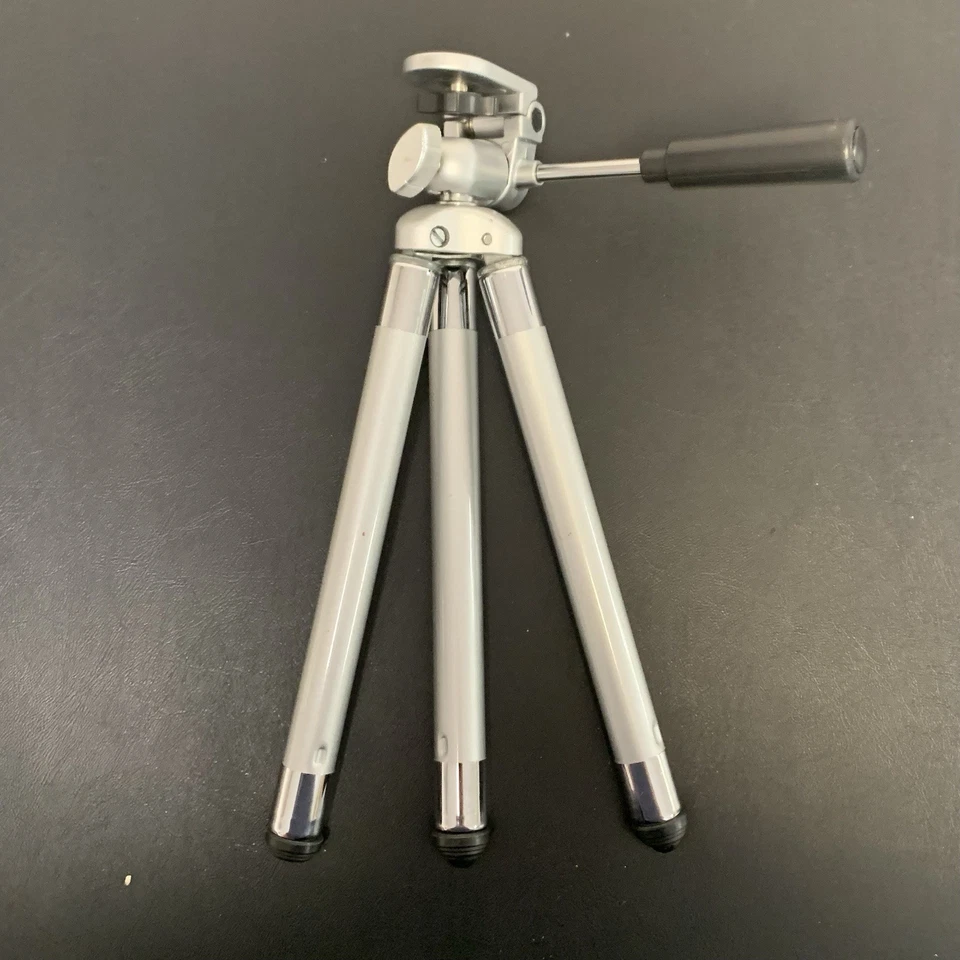 Trípode compacto HAKUBA de 8 secciones compacto C8 plateado H-C8-SV Foto 4 de 4