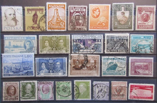 Classic Stamps, Ob or New, Old or Overloaded All Condition All Countries OO236