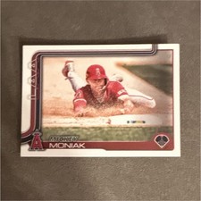Topps 2025 Series 2 Mickey Moniak Los Angeles Angels Base Set Card #479