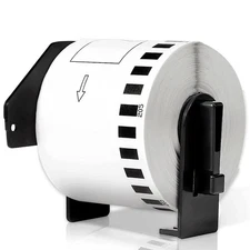 Compatible DK-2205 2-3/7"x100ft Continuous Paper Labels for Brother QL Series