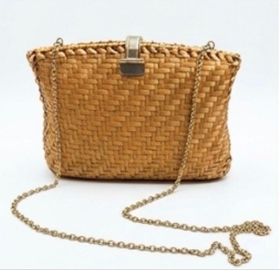 Lancel Chain Shoulder Bag Design High Quality Woven texture elegant silhouette