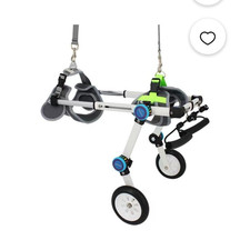 Small Adjustable Dog Wheelchair Mobility Aid for Disabled Dogs