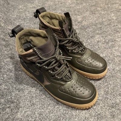 Nike Air Force 1 High Winter Gore-Tex Sequoia CQ7211-300 GTX Waterproof Mens 7.5