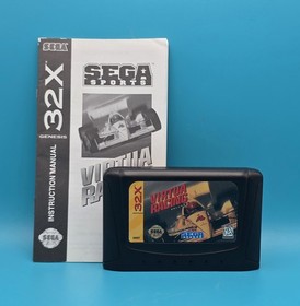 Virtua Racing Deluxe (Sega 32X) CIB, Tested & Working