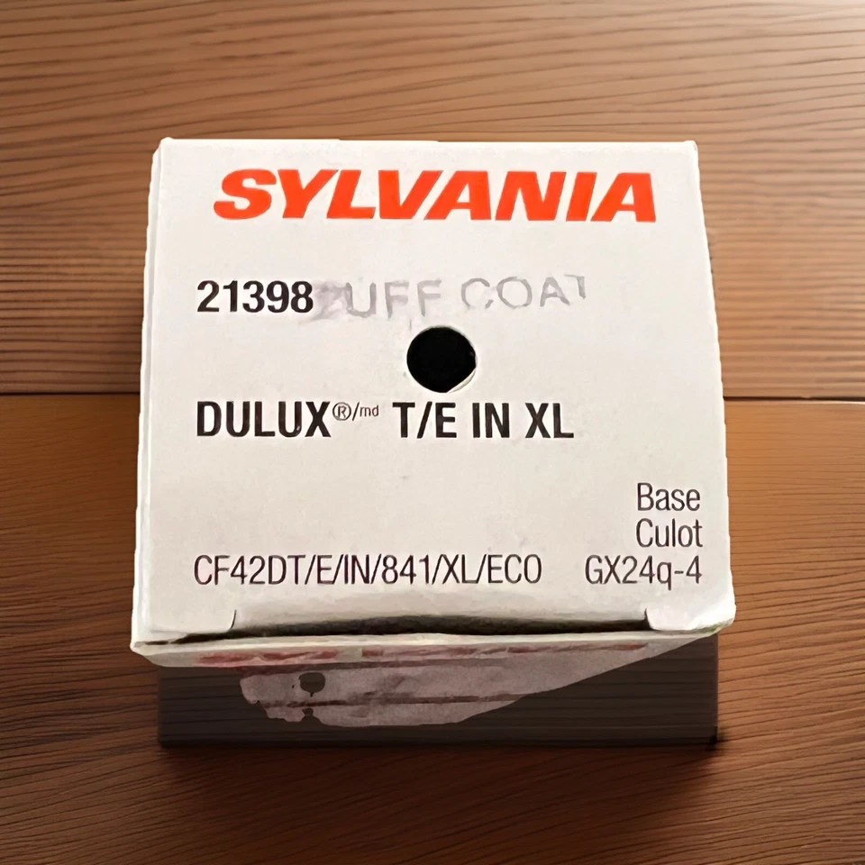 SYLVANIA 21398 CF42DT/E/IN/841 XL/ECO Light Bulb DULUX T/E In XL Tuff Coat 10pk - Image 3 of 4