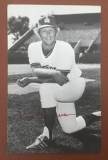 1978 Doug McWilliams Postcard #78-98 Rene Lachemann Seattle Signed.