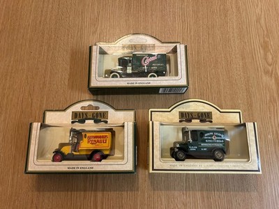 Lledo Days Gone Three Vans - Dennis/Renault/Model T Ford