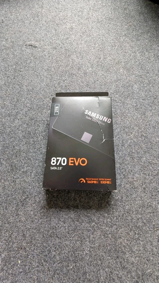 Samsung Electronics 870 Evo 2tb 2.5 Inch Sata Iii Internal Ssd (mz-77e2t0b/am)