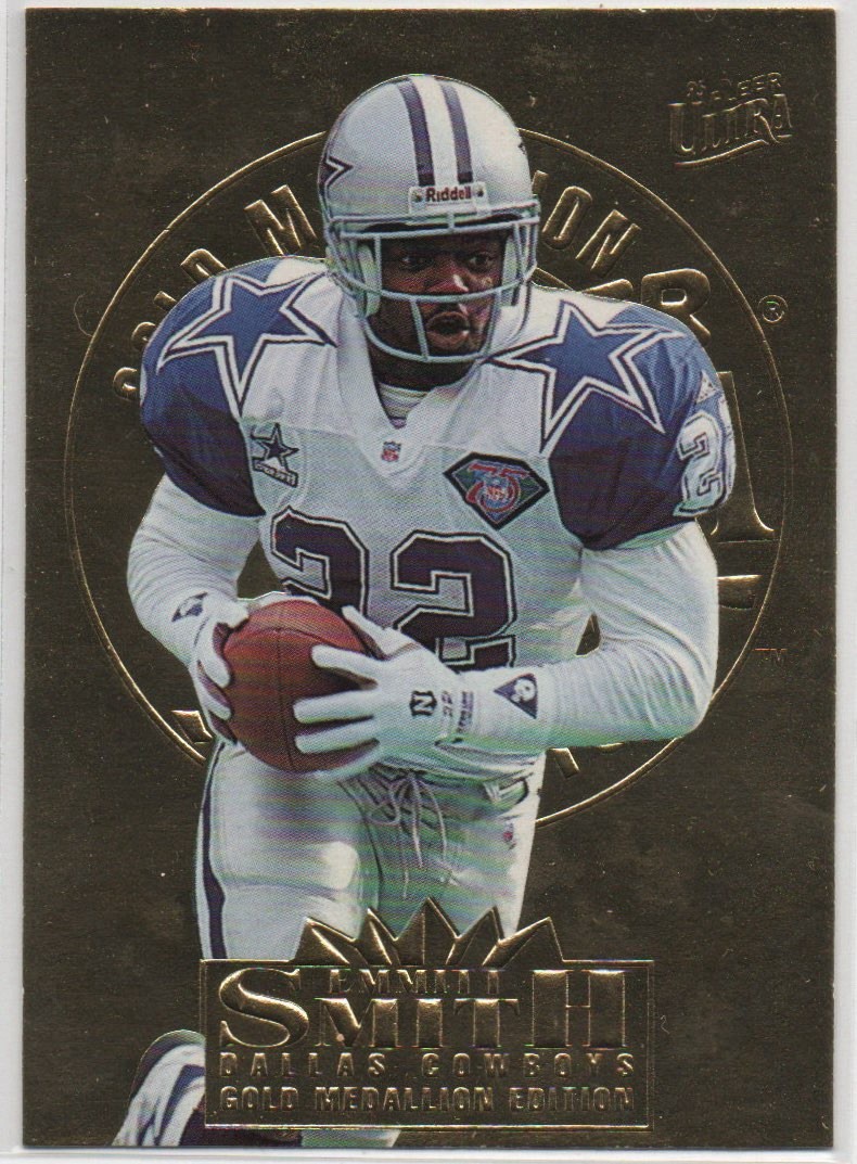 1995 Fleer Ultra - Emmitt Smith #80 Gold Medallion