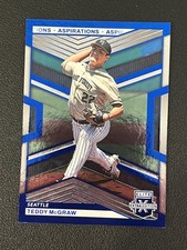 Teddy McGraw 2023 Elite Extra Edition Aspirations Blue /349 Mariners