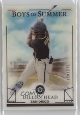 2024 Panini Boys of Summer 258/275 Dillon Head #43 qf6