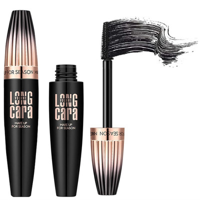 My Amazing Lashes 4D Silk Fiber Lash Mascara - Black, Volume & Length, Waterproo