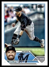 Jon Berti 2023 Topps #72 Miami Marlins 31227 Baseball Card