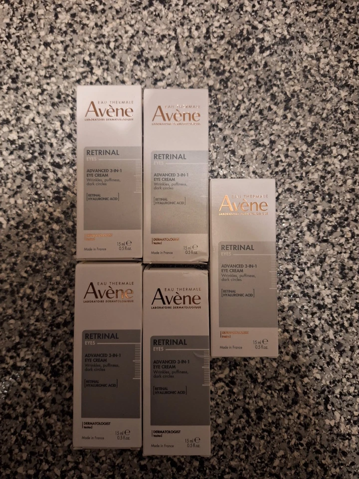 Avène Retrinal Eye Advanced 3 в 1 крем для глаз - 0,5 жидкой унции/15 мл новый в коробке - Изображение 2 из 2