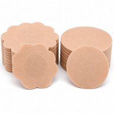Nipple Covers Invisible Adhesive Pasties Strapless Backless Breast Pads Nude 10x