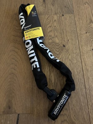 Kryptonite Keeper 785 Integrated Kettenschloss - Schwarz, 85cm (000853)