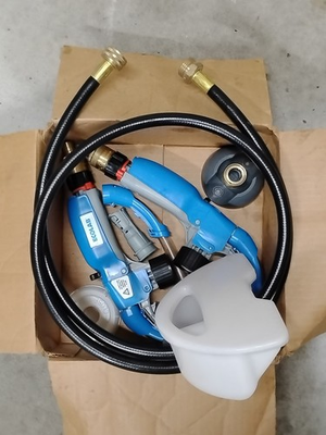 #ad #ad Ecolab Mobile Dispensing Chemical Sprayer Lot 2 MM Handles Hose And Parts $94.99