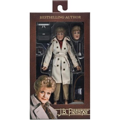 NECA 8'' Jessica Fletcher - Murder She Wrote Clothed Action Figure in Window Box