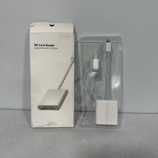 SD Card Adapter Reader For Micro SD and Standard SD Cards, lightning or USB-C